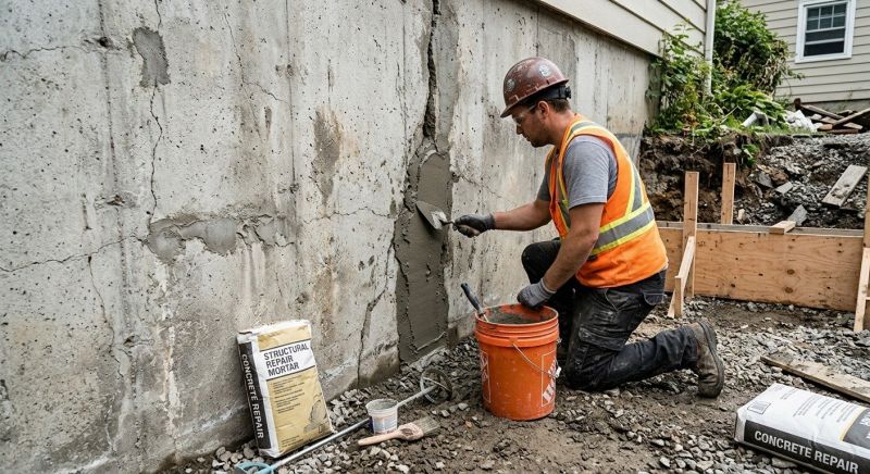 Cement Wall Repair Service in Corpus Christi, TX