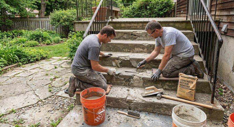 Concrete Stairs Repair in Miami Dade County, FL