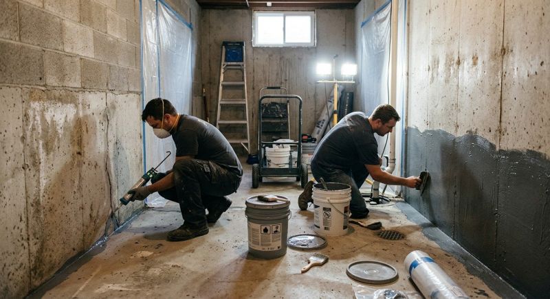 Basement Concrete Sealing in Sarasota, FL