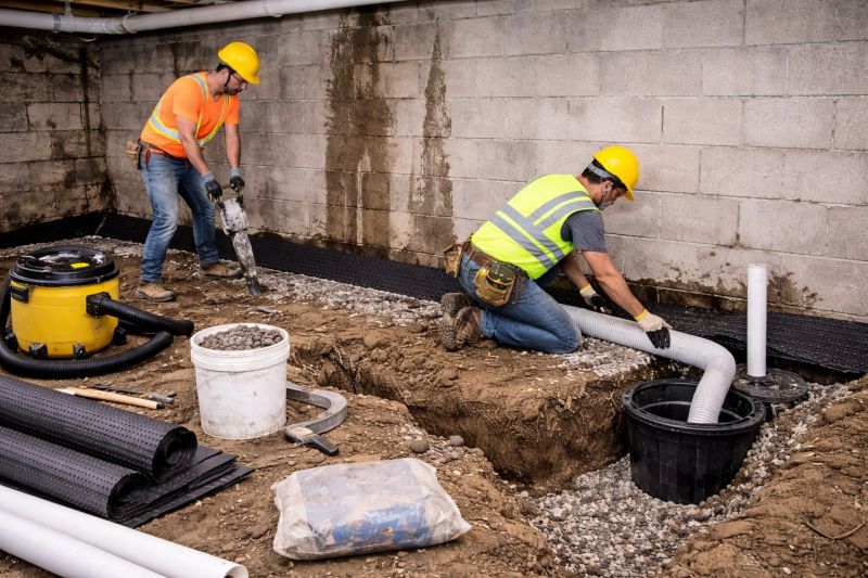 Basement Seepage Repair in Sarasota, FL