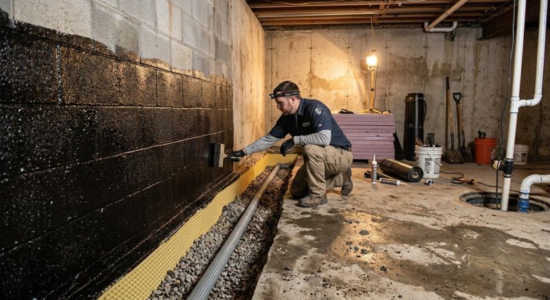 Cellar Waterproofing in Tuscaloosa, AL