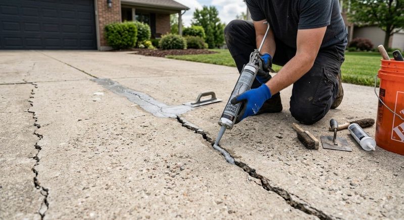 Cement Driveway Repair in Corpus Christi, TX