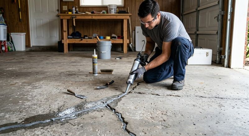 Concrete Crack Sealing in Corpus Christi, TX