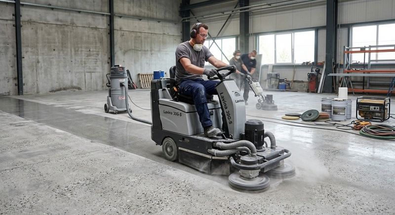 Concrete Floor Refinishing in West Des Moines, IA