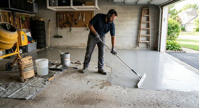 Concrete Floor Refinishing in West Des Moines, IA
