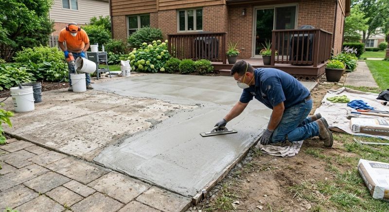 Concrete Pool Deck Resurfacing in Corpus Christi, TX