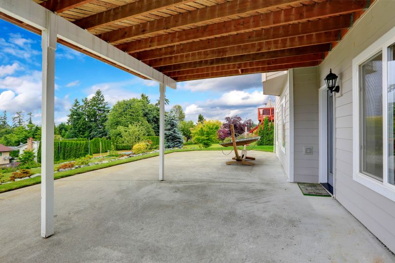 Concrete Porch Resurfacing in West Des Moines, IA
