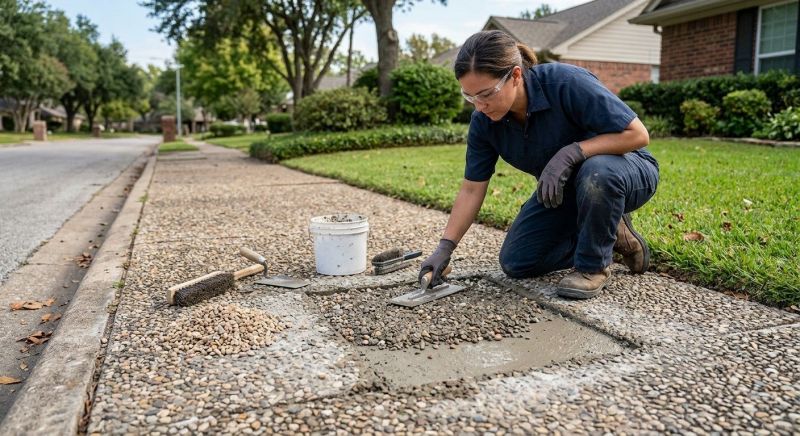 Concrete Sidewalk Repair in Des Moines, IA