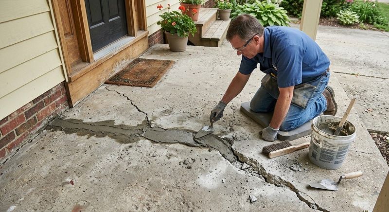 Cracked Concrete Repair in Miami Dade County, FL