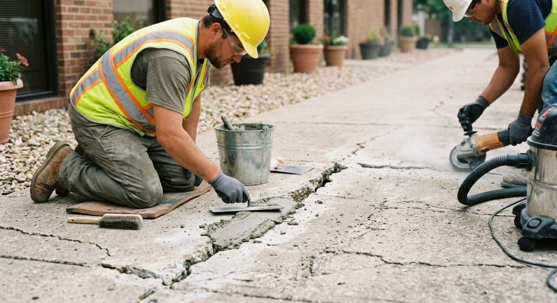 Cracked Slab Repair in Corpus Christi, TX