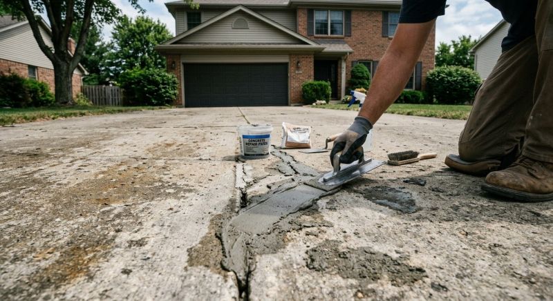Driveway Spalling Repair in Corpus Christi, TX
