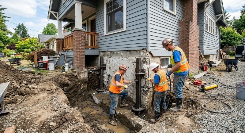 Foundation Underpinning in Columbus, OH