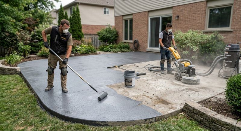 Patio Resurfacing in Miami Dade County, FL