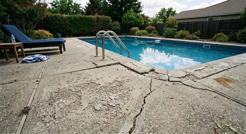 Pool Deck Repair in West Des Moines, IA