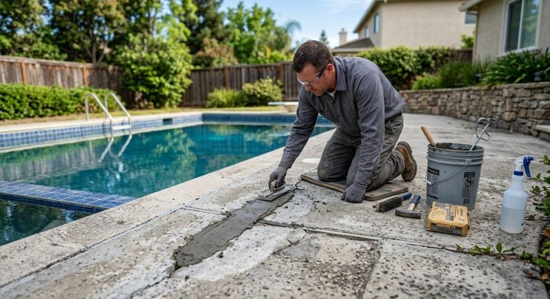 Pool Slab Repair in West Des Moines, IA