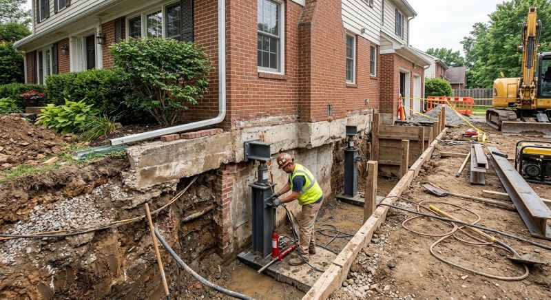 Underpinning Repair in Columbus, OH