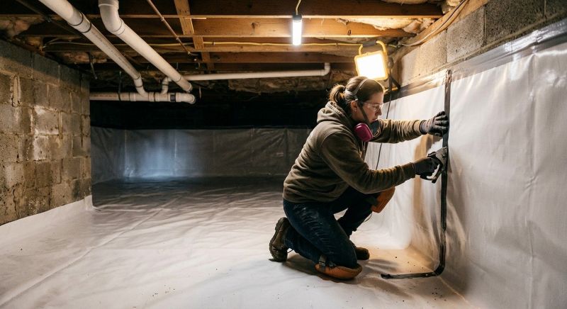 Vapor Barrier Installation in Tuscaloosa, AL