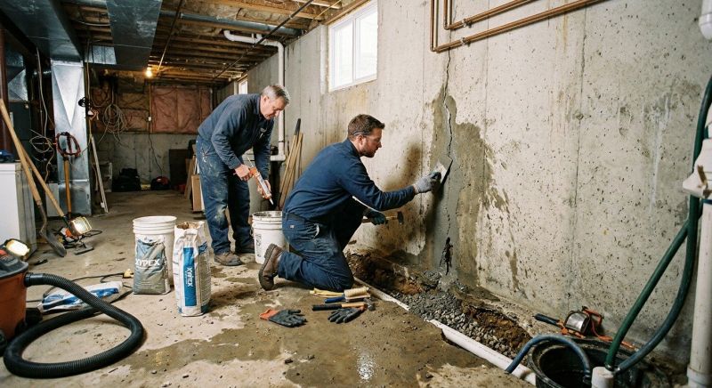 Wet Basement Repair in Birmingham, AL